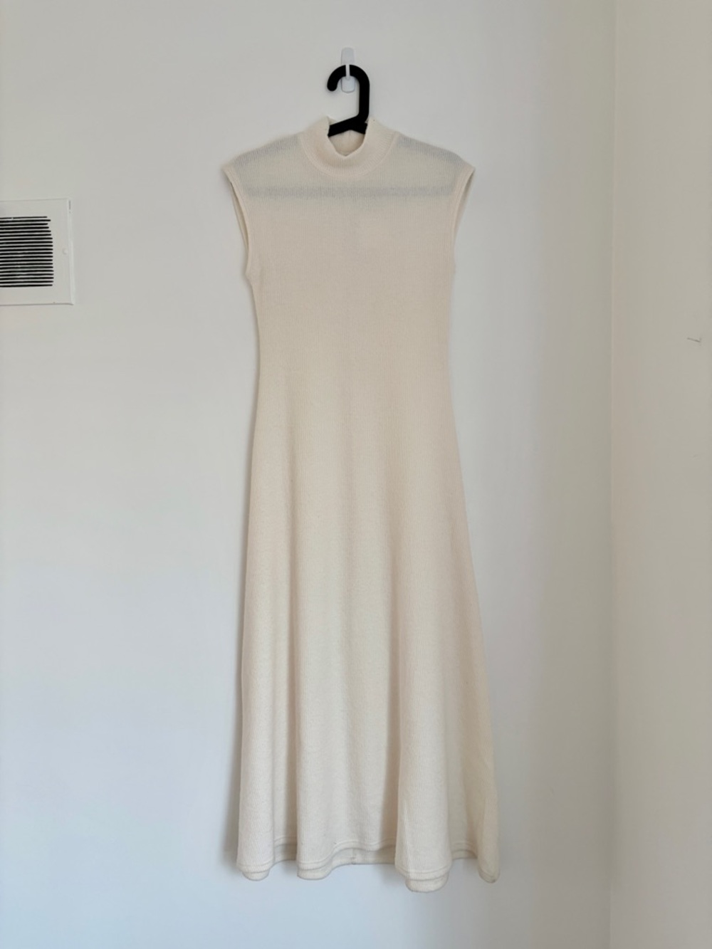 Zara // knit maxi dress